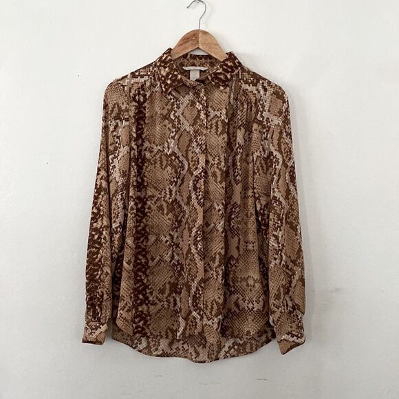 Beige/snakeskin-patterned H&M   - Picture 3 of 4